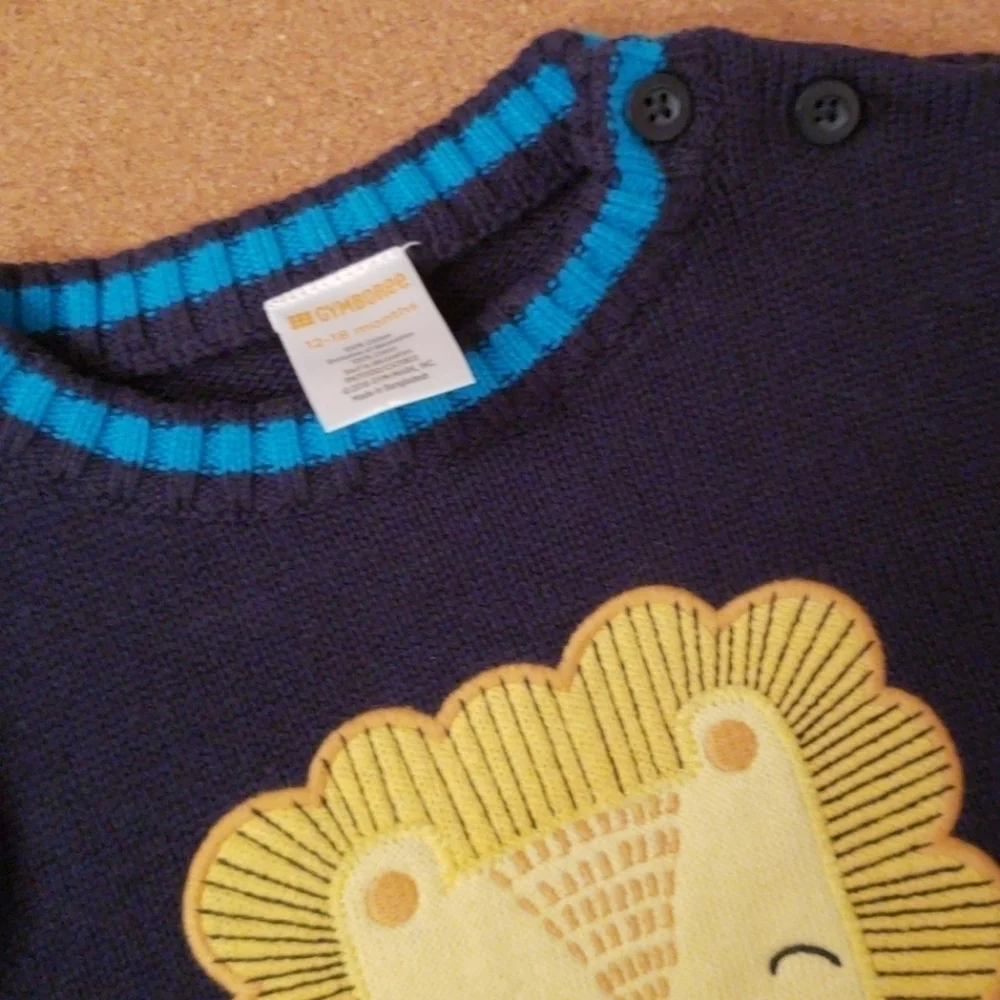 𝅺GYMBOREE Lion Sweater